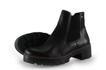 Rieker Chelsea boots in maat 37 Zwart, Kleding | Dames, Verzenden, Zwart, Overige typen, Zo goed als nieuw