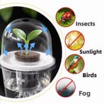 Hydrocultuur Kweekbeker Transparant – Root View Zaadplantpot, Tuin en Terras, Verzenden, Nieuw