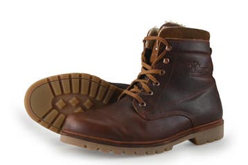 Panama Jack Veterboots in maat 44 Cognac, Overige kleuren, Verzenden, Boots, Zo goed als nieuw