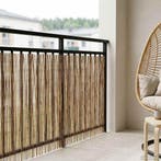 vidaXL Tuinhek Geë carboniseerd, Tuin en Terras, Verzenden, Nieuw