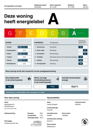Te huur: Appartement Gerbrandyhof in Utrecht, Utrecht, Appartement, Utrecht