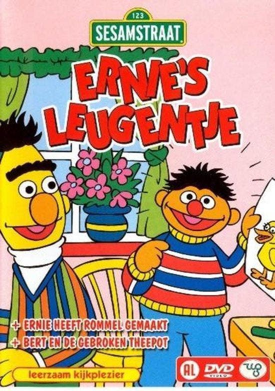 Sesamstraat ernies leugentje (dvd tweedehands film), Cd's en Dvd's, Dvd's | Actie, Zo goed als nieuw, Ophalen of Verzenden
