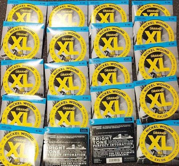 DAddario EXL125 009-046 - 20 Sets of Strings for Electrical, Nieuw