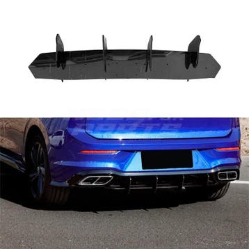 Diffuser Extension Voor Volkswagen Golf 8 (Hatchback) R Line, Ophalen of Verzenden, Nieuw
