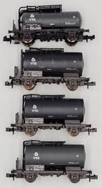 Roco N - 2320A, 25538, 25087 - Modeltrein goederenwagon (4), Nieuw