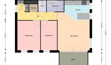 Te Huur 3 Kamer Appartement Pygmalionstraat In Almere, Direct bij eigenaar, Almere, Appartement, Almere