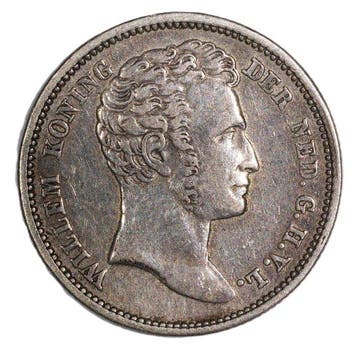 Nederlands-Indië. 1/4 Gulden 1826 – Fine Reeded Edge –