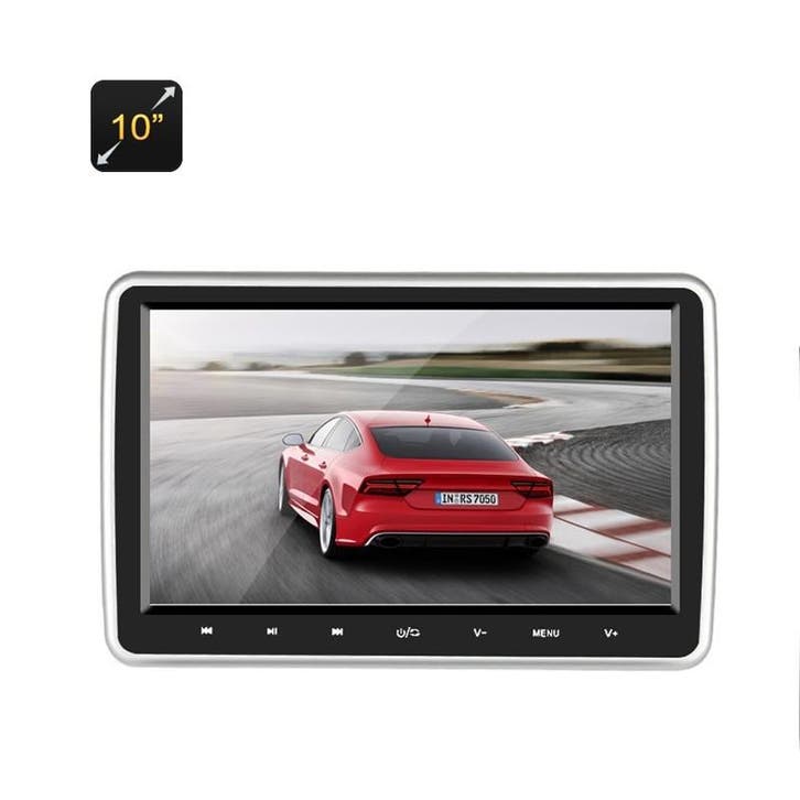 10.1 Inch Hoofdsteun DVD, Auto diversen, Auto-accessoires, Verzenden