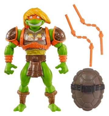 MOTU x TMNT: Turtles of Grayskull Action Figure Michelangelo, Ophalen of Verzenden, Nieuw