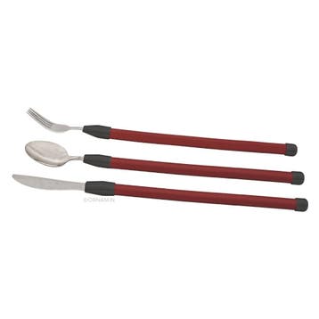 Flexibel bestek lepel rood, Ophalen of Verzenden, Nieuw