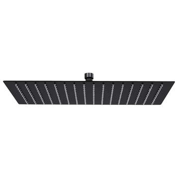 vidaXL Regendouchekop rechthoekig 40x30 cm roestvrij staal, Verzenden, Nieuw