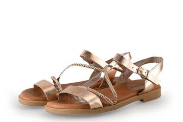 Milo &amp; Mila Sandalen in maat 37 Goud, Overige kleuren, Verzenden, Sandalen of Muiltjes, Milo &amp; Mila