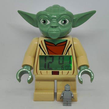 Lego - Star Wars - Master Yoda -Big Minifigure - Alarm clock, Nieuw
