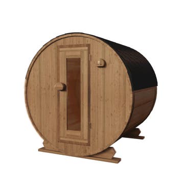 Vuren thermowood barrel sauna 200 cm, Ophalen of Verzenden, Nieuw