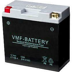 VMF Motor Accu sealed onderhoudsvrij 12V 14Ah 150x69x145x145, Verzenden, Nieuw