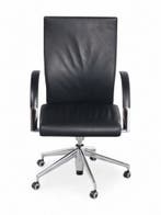 Ahrend 350 bureaustoel, zwart leder, Huis en Inrichting, Ophalen of Verzenden, Nieuw