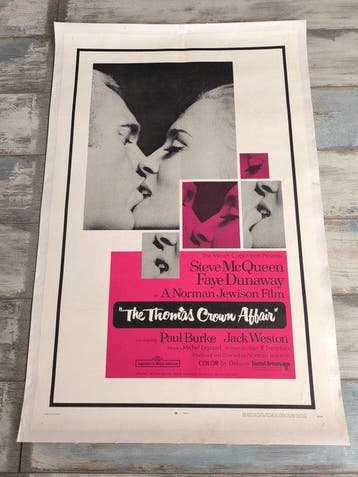 Norman Jewison - The Thomas Crown Affair Steve McQueen Faye, Nieuw