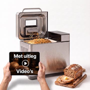 Fornello Supremo Broodbakmachine - Uitlegvideos - Bakpan, Ophalen of Verzenden, Gebruikt, Fornello
