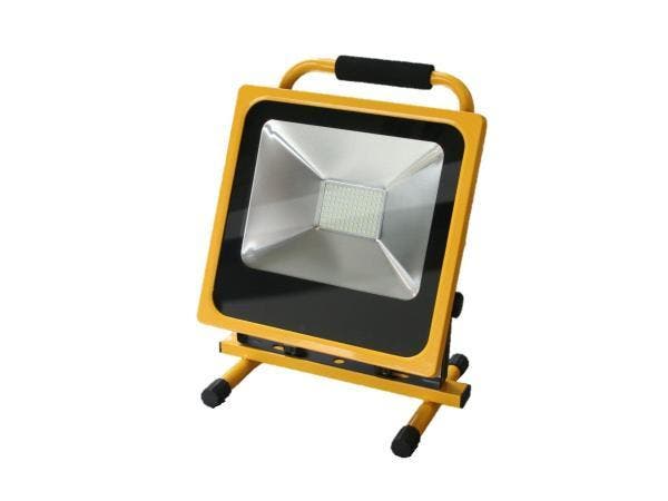 Veiling - Oplaadbare LED bouwlamp 50 Watt 3500 Lumen Waterdi, Doe-het-zelf en Verbouw, Bouwverlichting