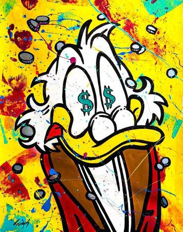 Gongas (XX-XXI) - Uncle Scrooge - Money Obsessed - XL