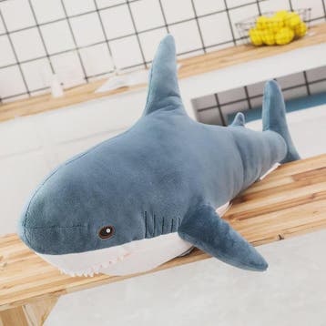 Grote Zachte Knuffel Haai Pluche Speelgoed 140cm - Leuk Cade, Dieren en Toebehoren, Overige Dieren