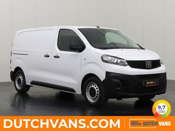 Fiat Scudo Lang Bestelbus 2023 L2 H1 Elektrisch Automaat, Auto's, Automaat, Wit, Elektrisch, Nieuw