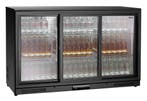 Bartscher Barkoelkast 270L | Zwart | 3 schuifdeuren | LED-ve, Ophalen of Verzenden, Nieuw