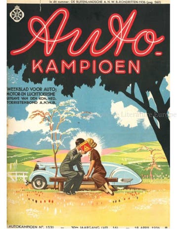 1936 AUTOKAMPIOEN MAGAZINE 16 NEDERLANDS, Boeken, Nieuw, Author