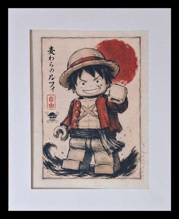 Emma Wildfang - One Piece Luffy - Lego inspired Series, Kinderen en Baby's, Nieuw