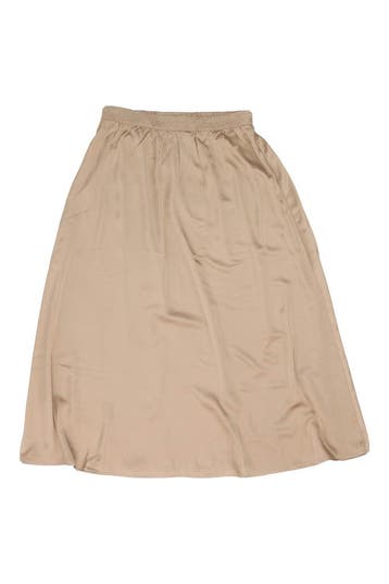 Nukus Rok in maat L Beige, Nukus, Verzenden, Zo goed als nieuw, Beige