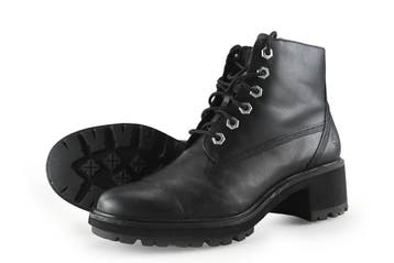 Timberland Laarzen in maat 39½ Zwart, Hoge laarzen, Verzenden, Zwart, Zo goed als nieuw
