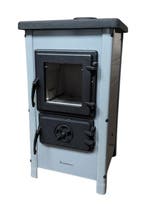 FUNNY houtkachel grijs, Ophalen of Verzenden, Nieuw, Hout, Vrijstaand