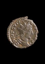 Oud-Romeins Brons Antoninianus van Tetricus II (Zonder, Antiek en Kunst