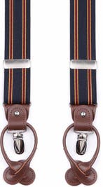 Suitable Luxe Bretels Streep Navy maat one size Heren, Kleding | Heren, Verzenden, Nieuw, Suitable