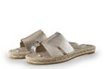 Sacha Slippers in maat 39 Goud, Kleding | Dames, Schoenen, Slippers, Overige kleuren, Verzenden, Zo goed als nieuw