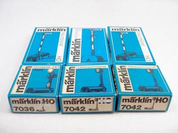 Märklin H0 - 7039 7040 7042 7036 - Signalen (6) - Diverse, Nieuw