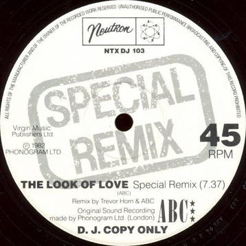 ABC - The Look Of Love (Special Remix), Cd's en Dvd's, Vinyl | Pop, Ophalen of Verzenden, Gebruikt