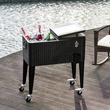 Axi Retro Cooler Wicker-Look terraskoeler, de terraskiller, Axi, Nieuw, Ophalen of Verzenden, Gas
