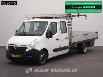 Opel Movano  | Financial Lease voor 291 p/mnd, Stof, Gebruikt, Euro 6, Wit
