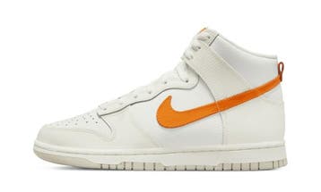 Nike Dunk High White Orange (W), Kleding | Dames, Nieuw