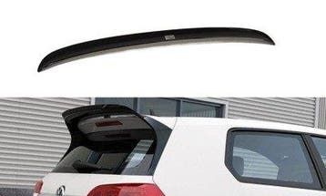 Spoilerlip VW Golf 7 GTI Clubsport Glans Zwart Maxton, Ophalen of Verzenden, Nieuw