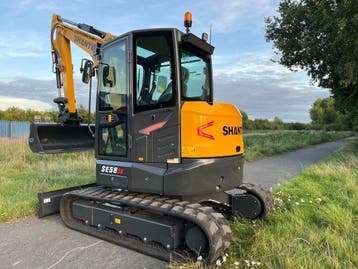 Shantui SE58SR | Nieuw 2025 | 5700kg Midigraver Kubota, Zakelijke goederen, Machines en Bouw | Kranen en Graafmachines, Graafmachine