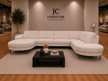 JC Furniture Cozy Hoekbank U-Bank Nieuw Zelf Samenstellen, Ophalen of Verzenden, 150 cm of meer, Vierpersoons of meer, 300 cm of meer