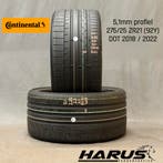 275/25/21 92Y Continental zomerbanden 5,1mm profiel 2X, Gebruikt, 275 mm, Band(en), Personenwagen
