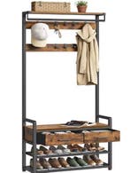 Kapstok met Bank & Plank – Praktisch en Multifunctioneel, Verzenden, Nieuw