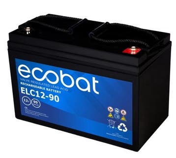 Ecobat AGM VRLA Light Cycle accu | ELC12-90 | 12V 90Ah, Ophalen of Verzenden, Nieuw