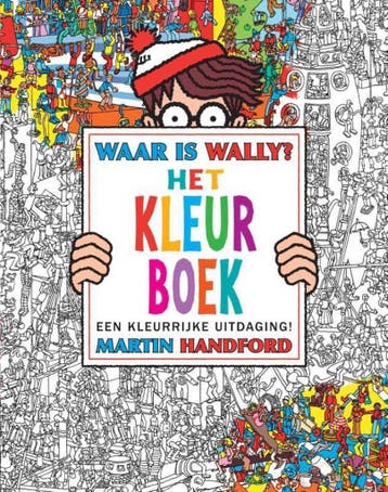 Het Kleurboek / Waar is Wally - Martin Handford, Verzenden, Gelezen, Martin Handford