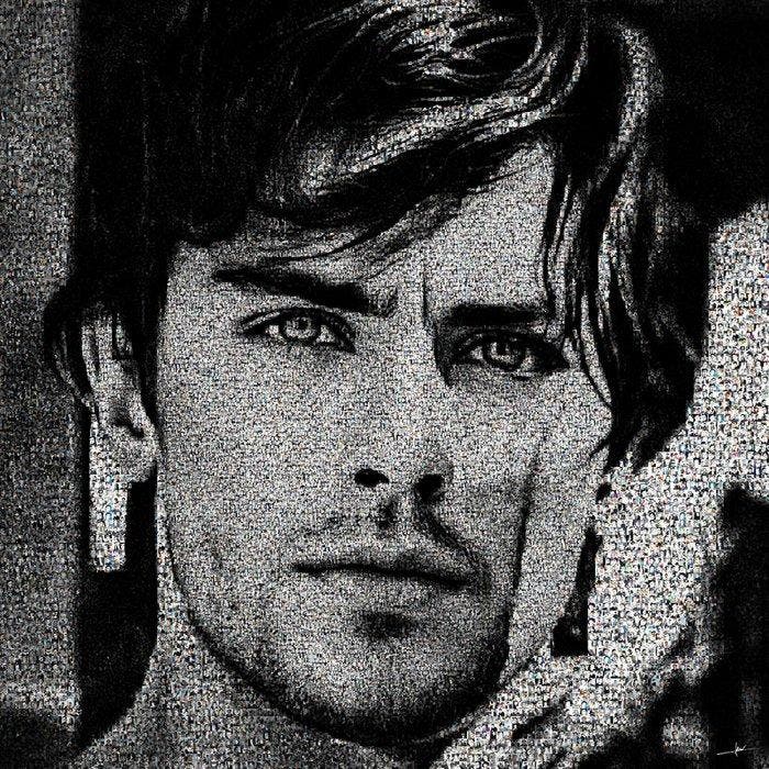 David Law (1967) - Crypto Alain Delon IV, Antiek en Kunst, Kunst | Designobjecten