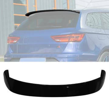Dakspoiler voor Seat Leon Mk3 – Sport Look, Hoogglans Zwart, Ophalen of Verzenden, Nieuw