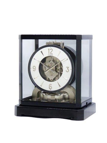 Atmos klok - Jaeger-LeCoultre - Messing, zilver en zwart